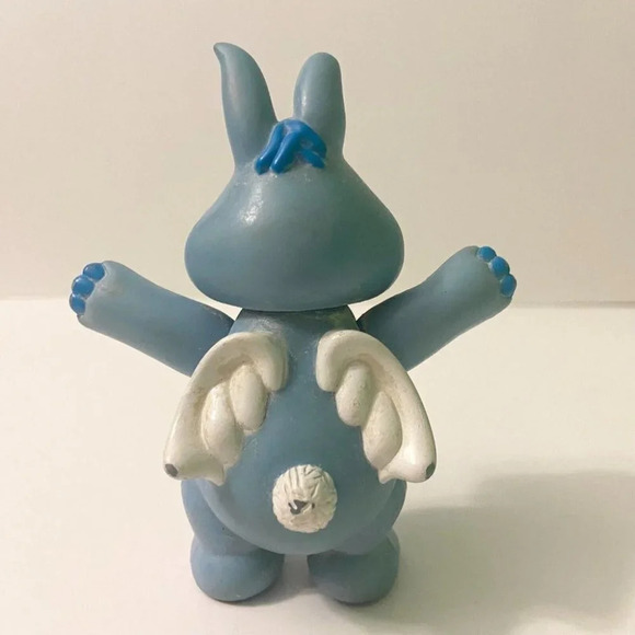 Vintage  1985 Wuzzles Hoppopotamus Poseable 4" Tall Figure - Picture 4 of 12